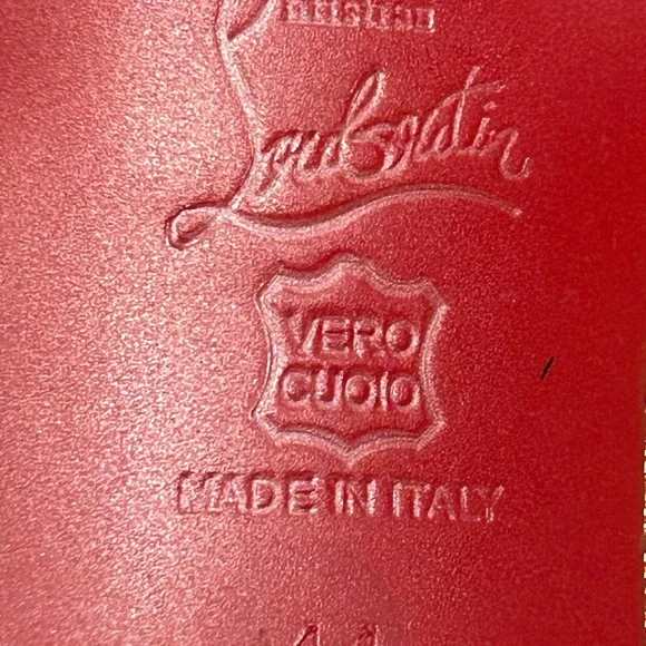 Christian Louboutin Gold Studded Women's Shoes Size 44 (US Women’s 12) - Picture 9 of 15